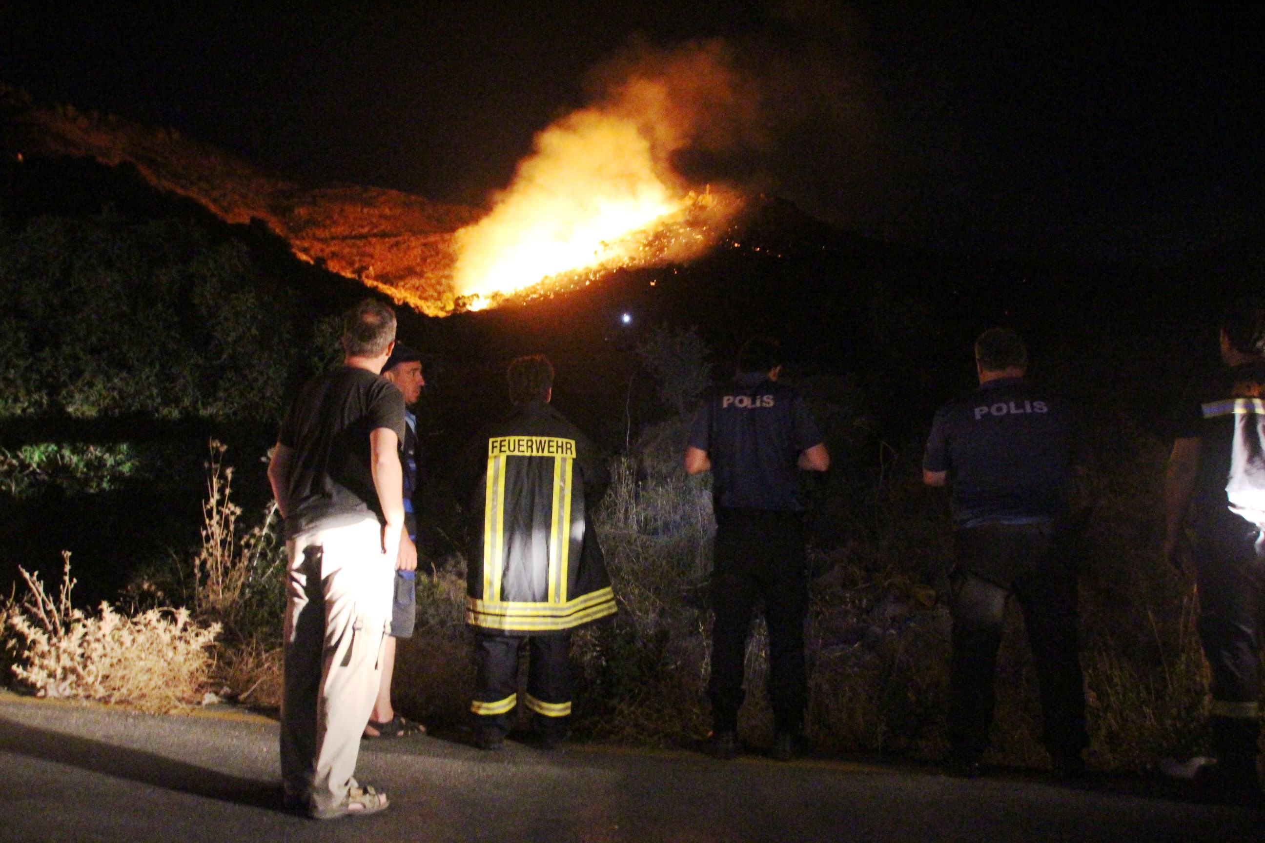 BİR YANGINDA BODRUM'DA !