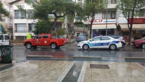 MENTEŞE'DE BACAYA YILDIRIM DÜŞTÜ