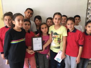 Öğrencilerinden Mehmetçiğe Destek