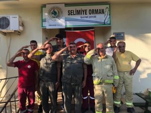 Mehmetçiğe Bir Selam da Ormancılardan