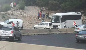 Sakar’da Zincirleme Trafik Kazası