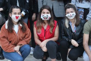 Maske Boyayarak Farkındalık Oluşturdular