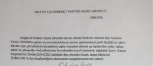 MHP Bodrum Teşkilatı Kazan Kaldırdı