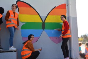 Çocuk Hakları Günü’nde Okul Duvarları Renklendi