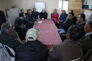 Zeytin Köy’de Yanan Evler ve Sahalar İncelendi