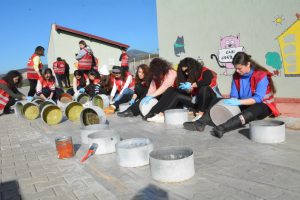 Kampüs Patileri Topluluğu'ndan Barınağa Ziyaret