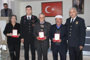 33 Gazi’ye KKTC Milli Mücadele Madalyası Verildi