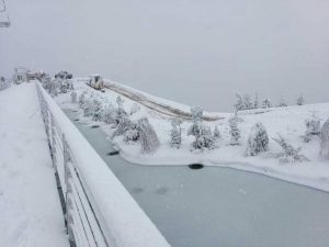 “Babadağ” Beyaza Büründü