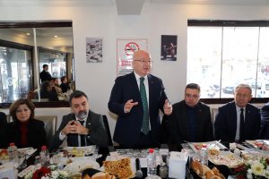 Başkan Gümüş Gazetecilerle Bir Araya Geldi