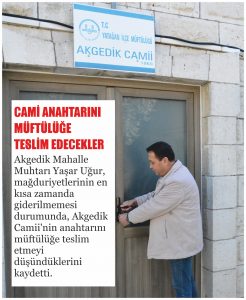 8 Aydır İmamsız İbadet Ediyorlar