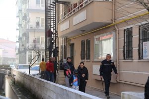 Menteşe'de Çıkan Yangın Korkuttu