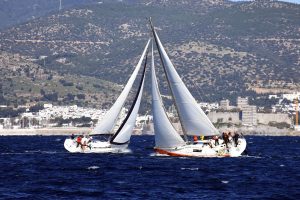 Yarışlar renkli görüntülere sahne oldu