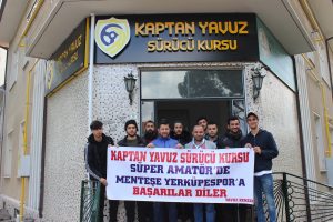 Kaptan Yavuz Sürücü Kursu Kırsalın Takımına Sahip Çıktı