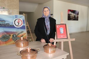 Şehit anısına sergi açıldı