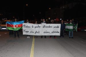 Muğla’da üniversite öğrencileri şehitler için yürüdü