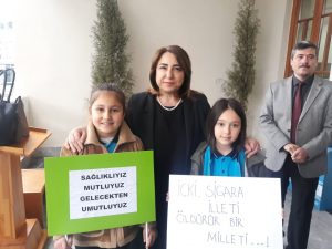 Öğrenciler Yeşilay Haftası’nı kutladı