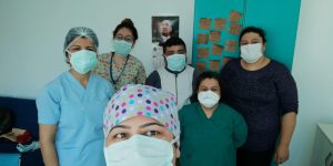 Mavi Bulut sınıfından sağlık çalışanlarına anlamlı jest