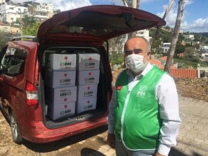 İHH’dan ihtiyaç sahibi aileye gıda yardımı