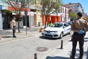 Menteşe sokakları emniyette