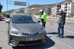 Menteşe sokakları emniyette