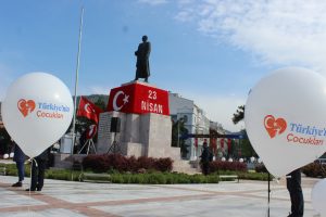 Muğla’da Coronavirüs önlemli 23 Nisan programı düzenlendi