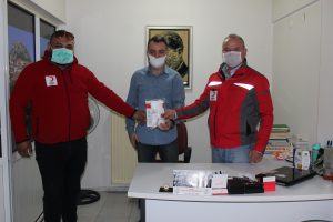 Türk Kızılayı yerel basını unutmadı