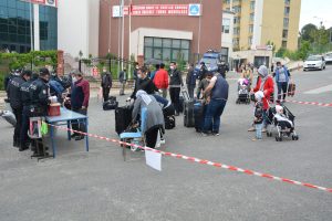 Almanya’dan Muğla’ya gelen vatandaşlar memleketlerine gönderildi