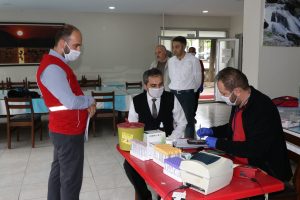 Muğla Orman Bölge Müdürlüğü’nden kan bağışı