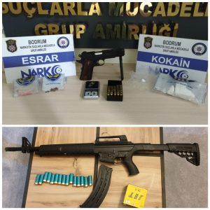 Bodrum’da uyuşturucu operasyonu