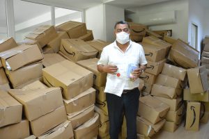 65 yaş üstü vatandaşlar için 14 bin hijyen kolisi