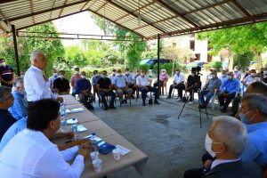 Başkan Gürün Seydikemer’deydi