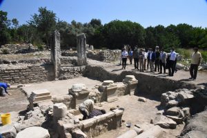 Vali Tavlı'dan Stratonikeia ziyareti