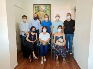 Ula CHP’den Muğla Gazeteciler Cemiyeti’ne ziyaret