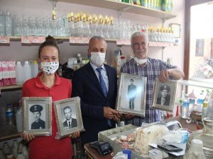 Dilberoğlu’ndan kolonyacı Ahmet’e ziyaret