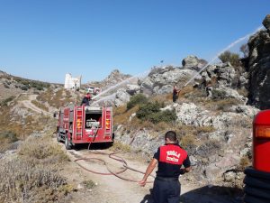 Orman yangınlarına Büyükşehir takviyesi