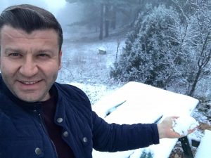 Muğla’ya yılın ilk karı düştü