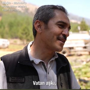 Vatan aşkıyla dayandık