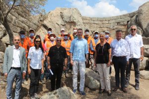 AY TANRIÇASININ ŞEHRİNDE İLK KAZMA VURULDU