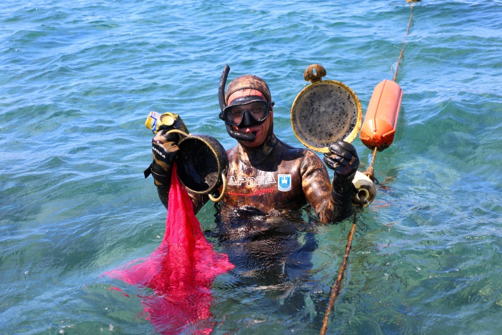 Bodrum Belediyesi Deniz Dibi Temizliğinin Üçüncü Etabi Bitez’de Yapildi (6)