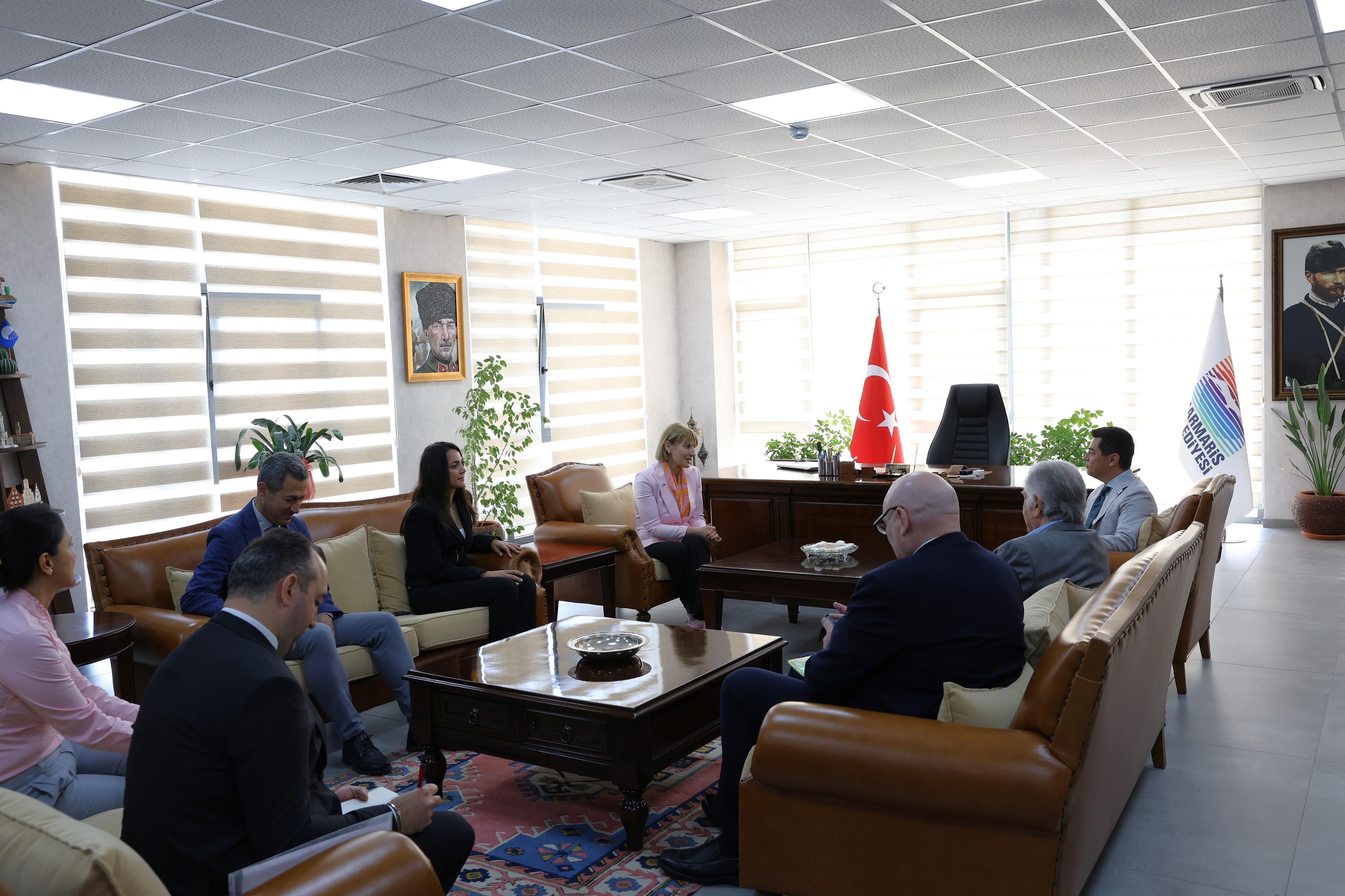 Büyükelçi̇ Ji̇ll Morri̇s Zi̇yaret (4)